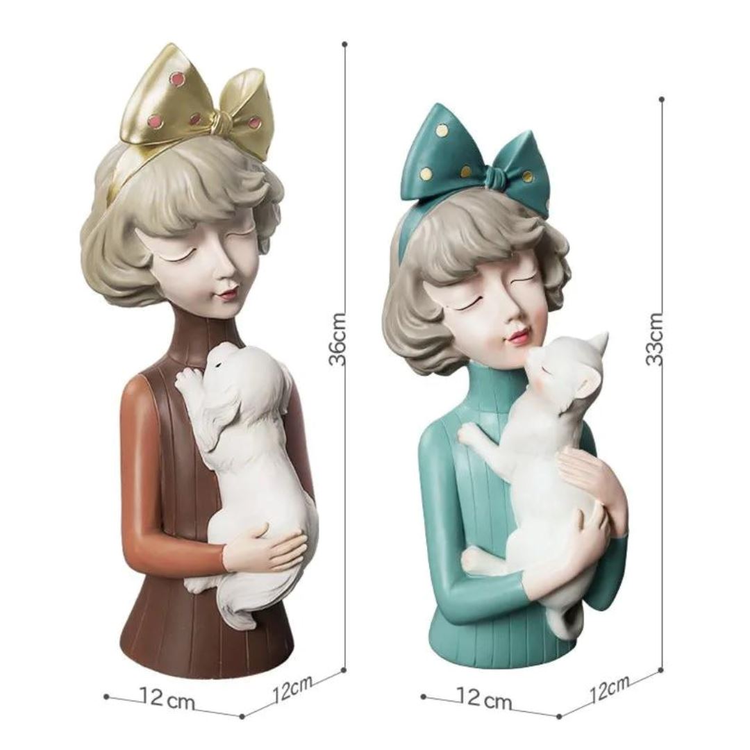 Escultura de Boneca Milly Pets Conceito 