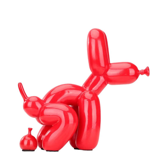 Escultura Doggy Poo 23x22cm Resina - 0018 Conceito 