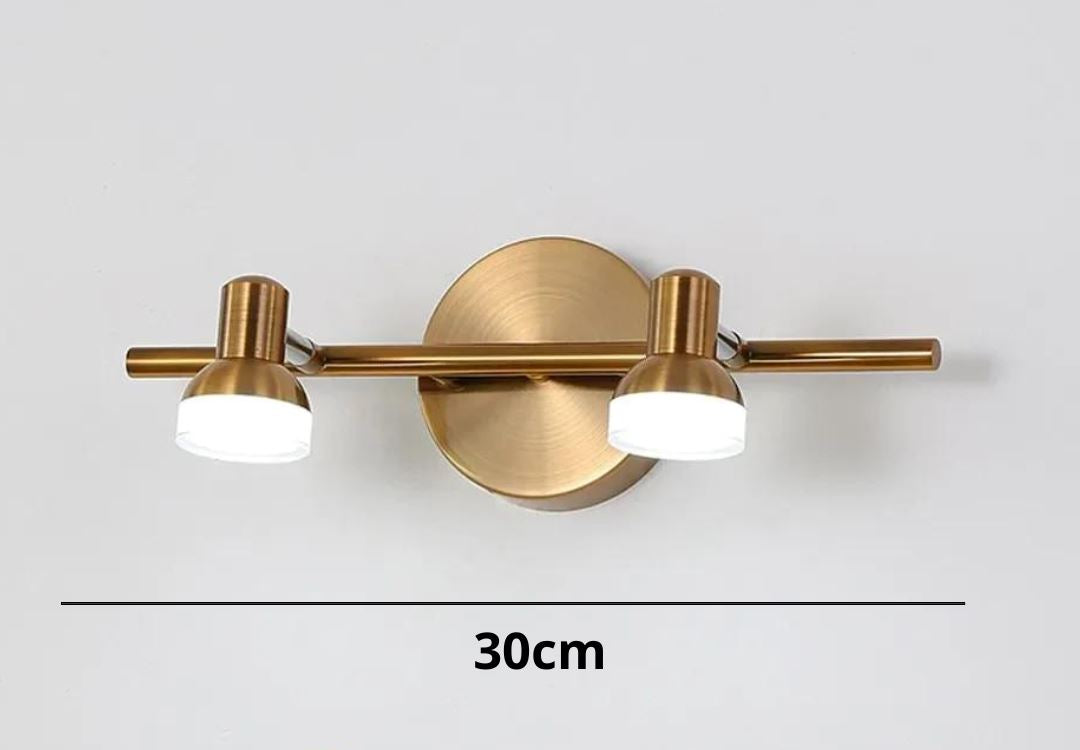 Luminária Articulada Trilho Montana (2 holofotes) Arandela 0036 Conceito 