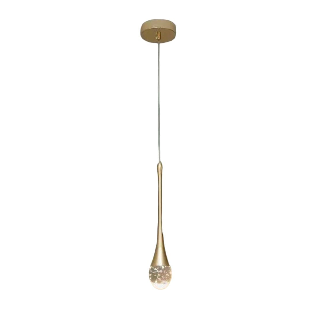 Lustre Pendente de Luxo em Gota Crystals Pendente - 0015 Conceito 