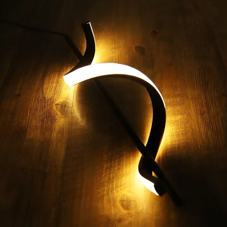 Lustre Pendente em Espiral de Led Preto Pendente - 0026 projeto-150 