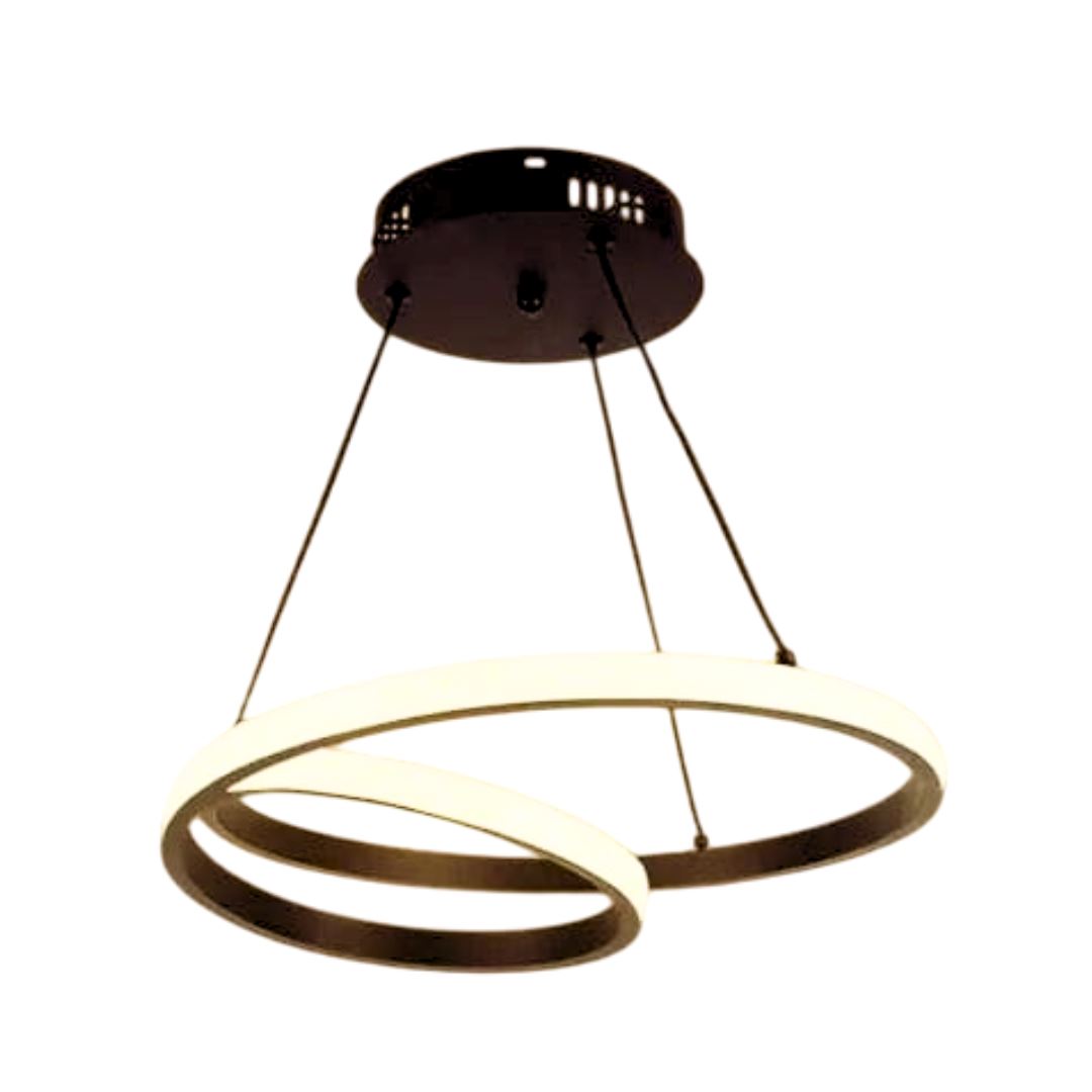 Lustre Pendente Entrelaço Circular Led Lustre - 0010 Conceito 