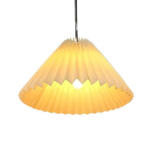 Lustre Pendente Origami Nordic Plissé Conceito 